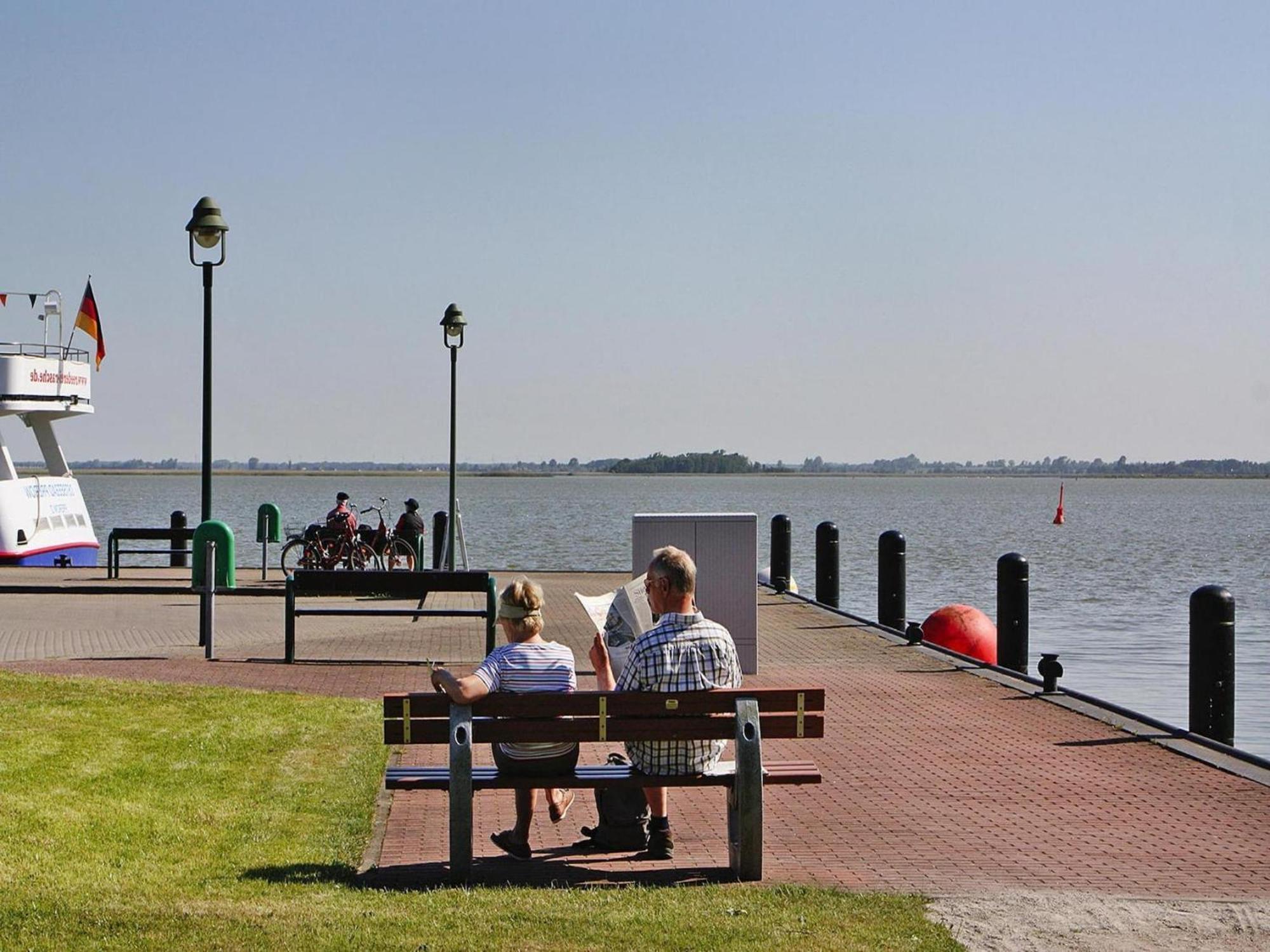 Ferienwohnung Am Bodstedter Bodden Wieck auf dem Darss Dış mekan fotoğraf